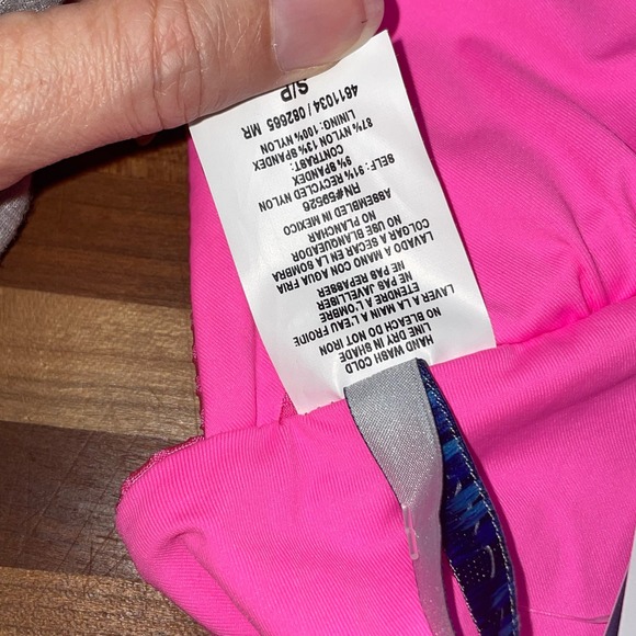 Isabella Rose Queensland High Leg One Piece Swimsuit Pink, Small - Picture 8 of 9